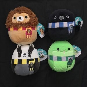 NEW Harry Potter Squishmallow House Animal Mascots